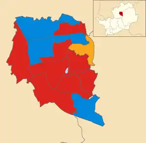 2015 results map