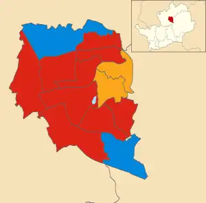 2022 results map