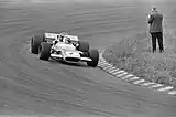 Jackie Stewart driving the MS80 at the 1969 Dutch Grand Prix