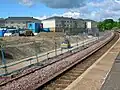 Platform construction works under way in 2009