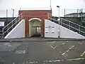 New underpass to Platform 2 in 2010