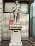 Stone Statue of Edward VI at St Thomas' Hospital