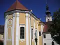 Abbey church western choir