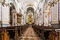 Nave, high altar, and pulpit