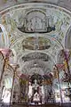 Abbey church interior