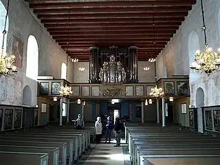 Back of the church (Nave)