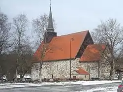 View of the village church