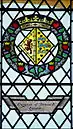 Stained Glass Window, Great Hall, Stirling Castle. The Great Hall was built by Queen Margaret's son King James IV.