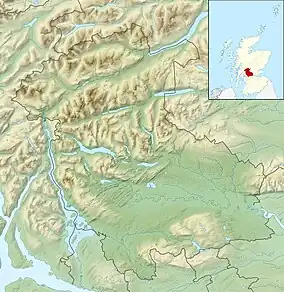 Loch Iubhair is located in Stirling