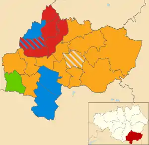 2004 results map