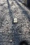 Stolpersteine for Růžena Lindtová and Rudolf Pick in Prague