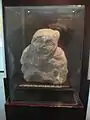 A stone sculpture found at the base of the great pyramid. It is the only one ever found dating to the High Classic Period of Mesoamerica (800 BC – 200 AD)