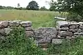 Entrance to one of the fields that make up Pentwyn Farm Grasslands