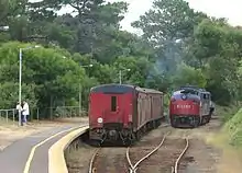 MTH carriage in use on the Stony Point line service