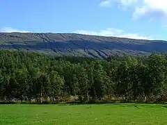 View towards Storfjellet mountain