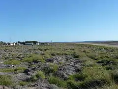 General view of the airport looking south