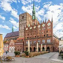 View from the Town Hall in the Old Market