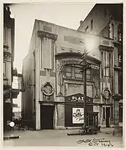 Stand (later Plaza), Christchurch (rear facade), 1917