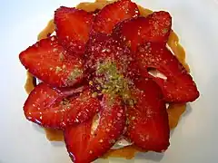 Strawberry tart