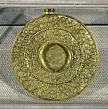 Filigreed brooch found in grave 10