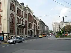 University of Belgrade's rectorate building is located at Studentski Trg.