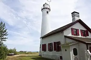 Sturgeon Point Light near Harrisville