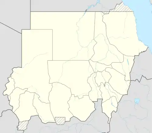 En Nahud is located in Sudan