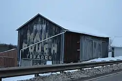 Mail Pouch Tobacco barn on Pennsylvania Route 18