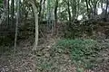 Remaining stone wall of Suko Castle