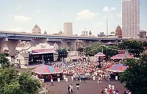 Image 21Music stage at Summerfest, 1994 (from Wisconsin)