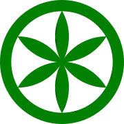 "Sun of the Alps" emblem used by the Lega Nord