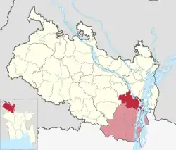 Location of Sundarganj