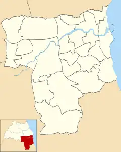 Pallion is located in Sunderland