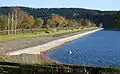 View of the dam from the West bank