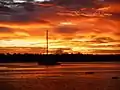 Sunset at Pasikudah beach