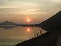 Sunset at Baranti Lake