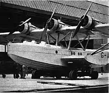 photograph of the Supermarine Air Yacht