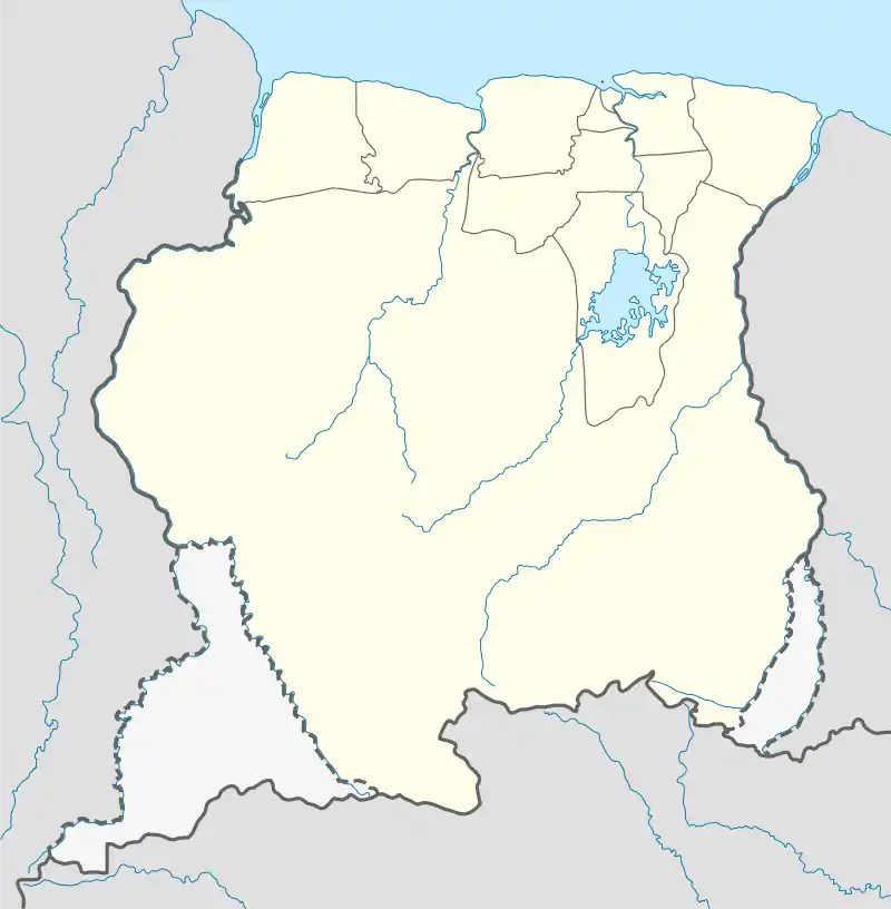 Matta is located in Suriname