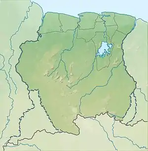 Käyser Mountains is located in Suriname