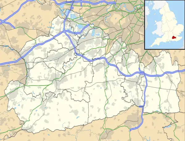 Haslemere is located in Surrey