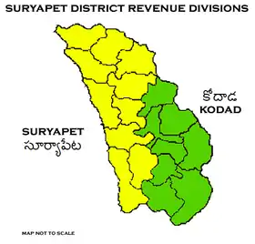 Kodad revenue division in green