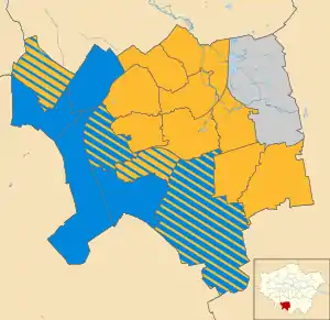 Sutton 2018 results map