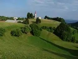 St. Lawrence's Church in Prelesje