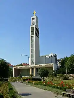 Saint Wenceslas church, Vršovice, Prague, 1929–1930.