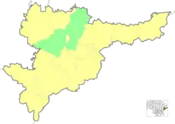 Location of Švenčionėliai Eldership