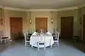 The dining room