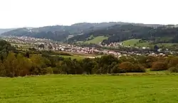 Svrčinovec seen from the west