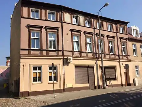 Main elevation on the street