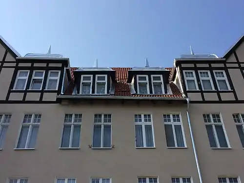 Gable and dormers