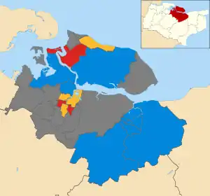 2004 results map